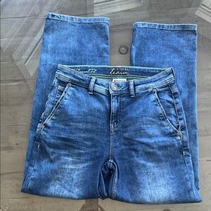 Street‎ One Women's Wide Leg Jeans in Classic Blue. Size 28/30. Have stretch